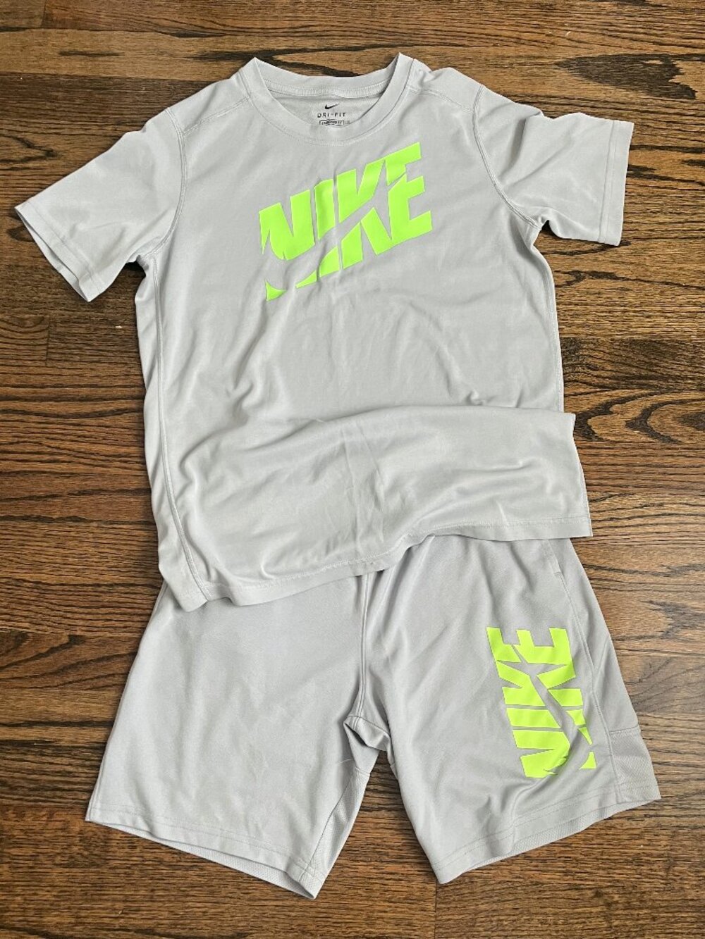 Nike Dri-Fit Shorts-Large + TShirt XL Youth